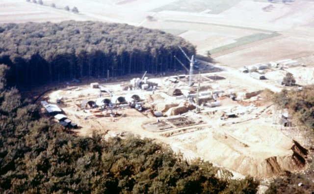 Site VIII under construction