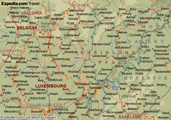 Map                        by Expedia.com Travel