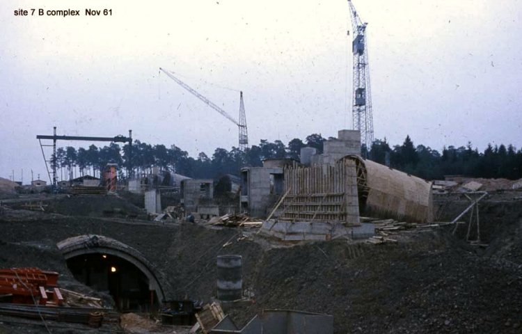 Site VII under construction