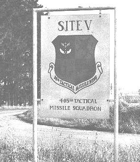 Site V Welcome Sign