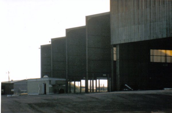 Abandoned Launch Shelters