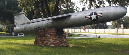 A Mace-B on display near Wildwood, Florida 