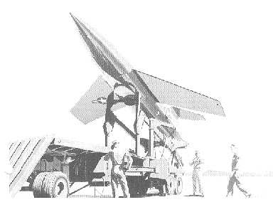 Sketch of Matador on launcher
