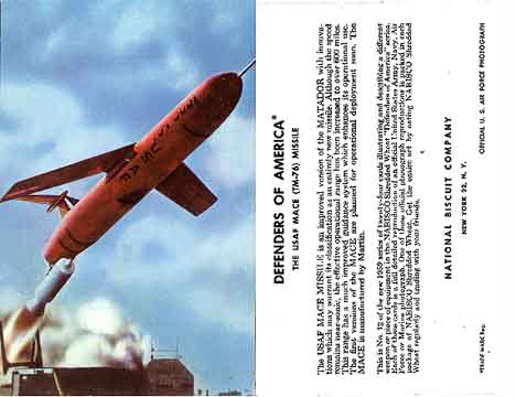 Mace Missile Trading Card