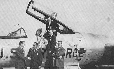 Martin B-57 used as an AC Sparkplug test bed.