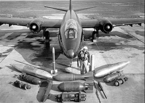 B-57 SN 52-1562 before conversion