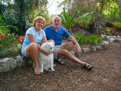 Ilse and George with Daisy